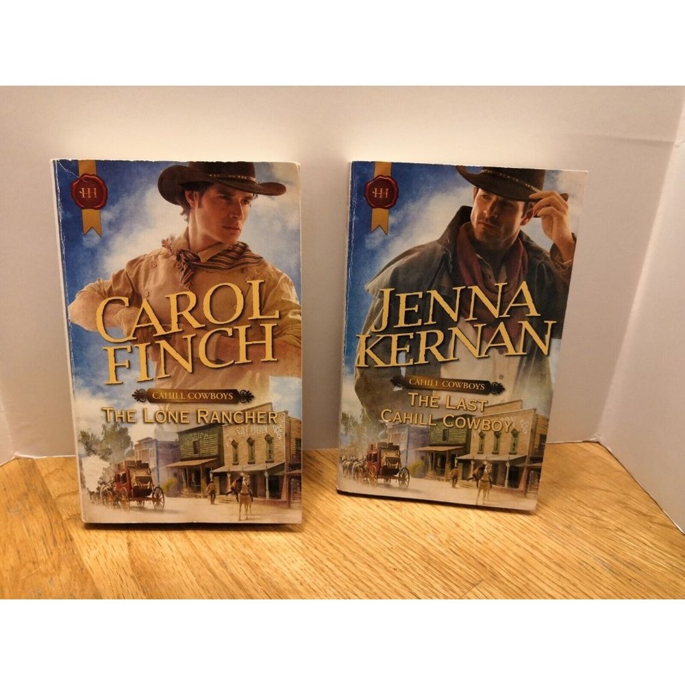 HARLEQUIN HISTORICAL WESTERN ROMANCE BOOKS set of 2